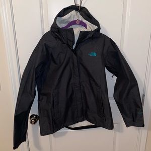 North Face- Hooded Rain Jacket